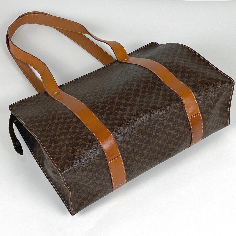 Celine Macadam Pattern All Over Canvas Shoulder T… - image 2